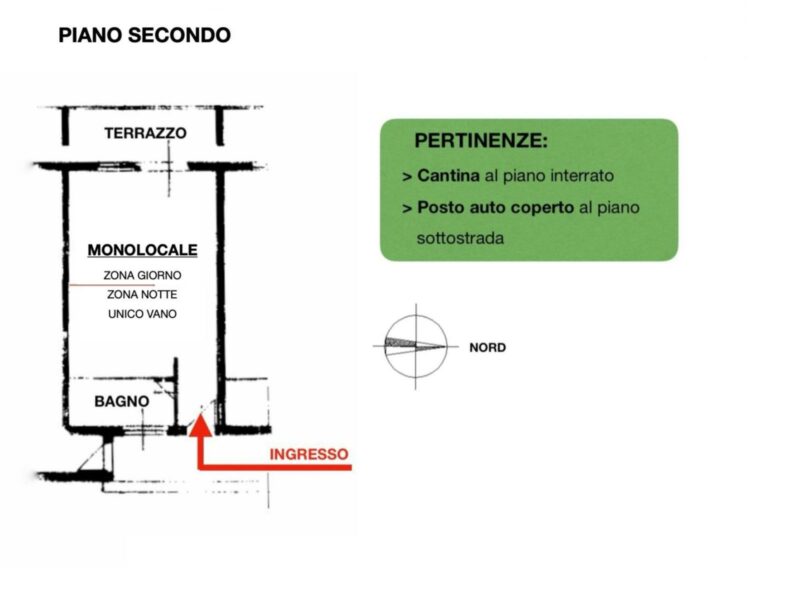 MONOLOCALE ARREDATO OTTIMO PIED-À-TERRE O INVESTIMENTO Tavagnacco