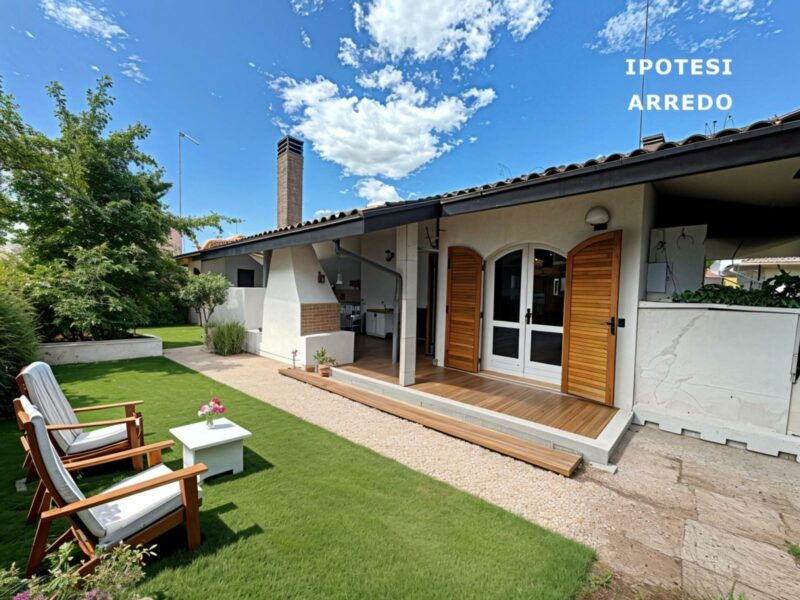 Villaschiera su un livello con giardino privato Bibione