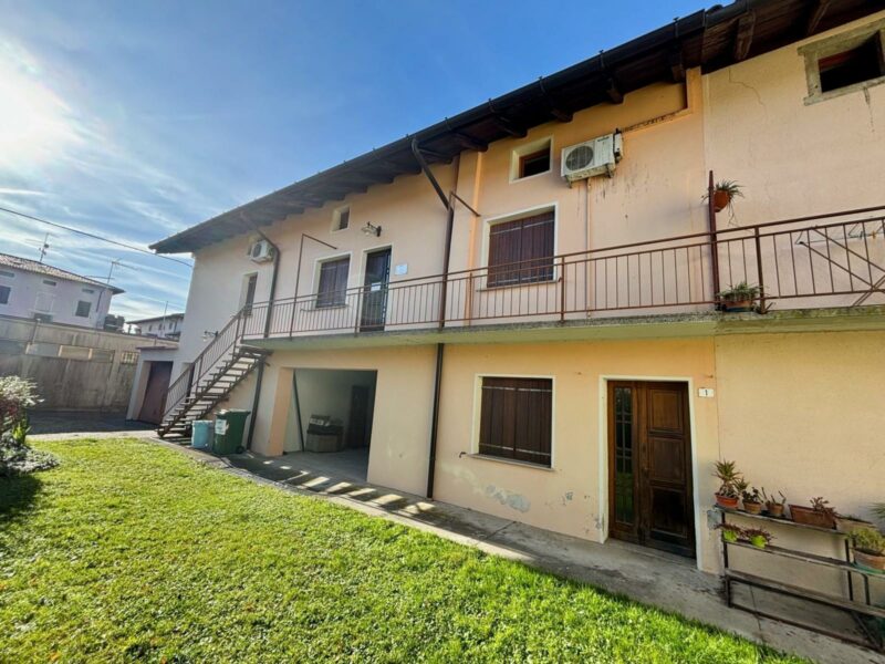 CASA DI TESTA CON GIARDINO: indipendenza e tranquillità! Sequals