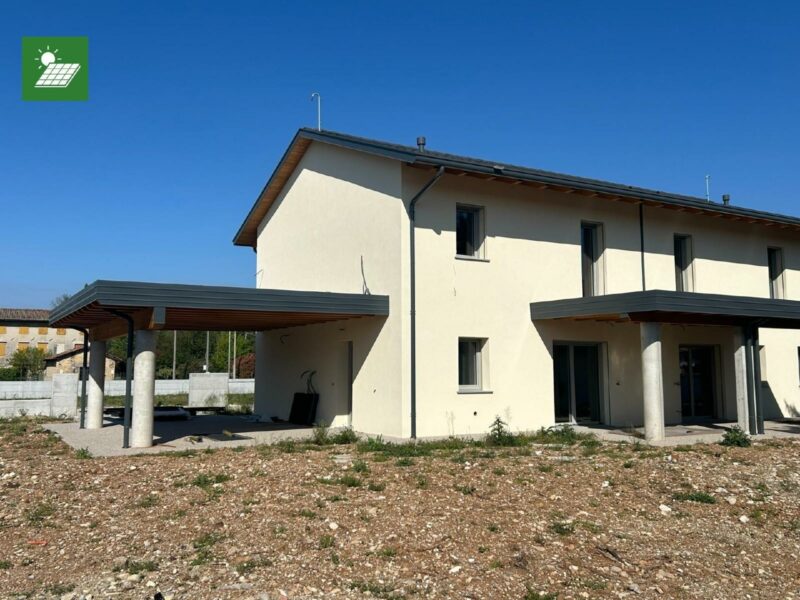 MODERNA VILLA BIFAMILIARE DI PROSSIMA REALIZZAZIONE – qualità e risparmio assicurati Varmo