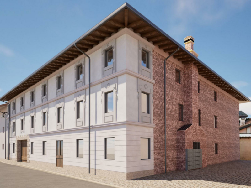 ESCLUSIVO NUOVO COMPLESSO IN CENTRO DOTATO DI ASCENSORE Mortegliano