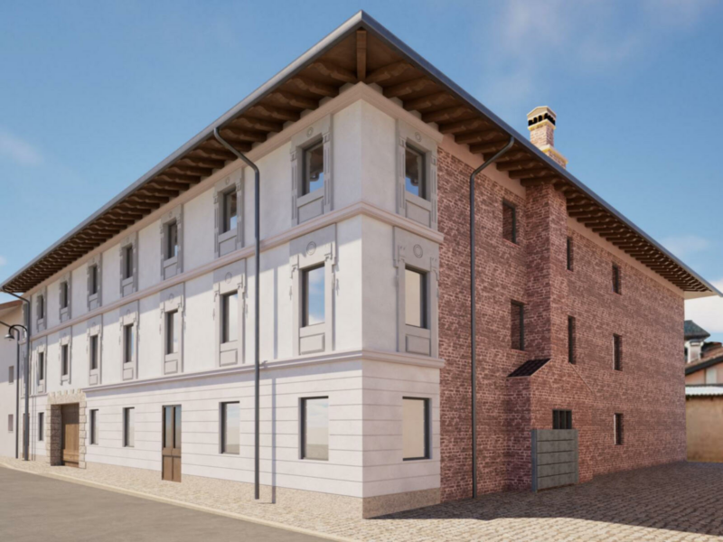 ESCLUSIVO NUOVO COMPLESSO IN CENTRO DOTATO DI ASCENSORE Mortegliano