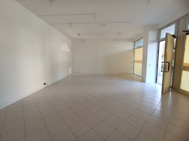 NEGOZIO VETRINATO CON CANNA FUMARIA Manzano