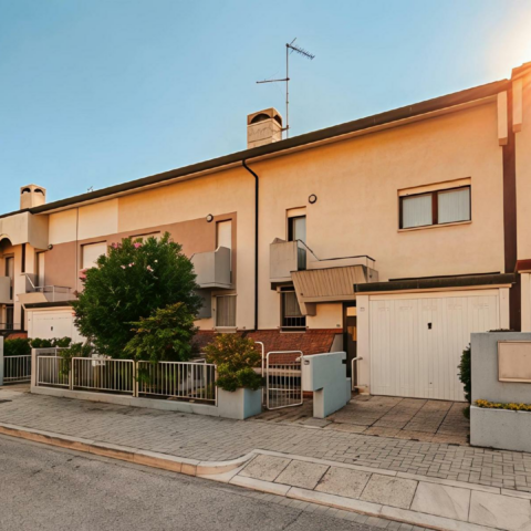 VILLETTA A SCHIERA TRICAMERE CON GIARDINO E GARAGE Udine