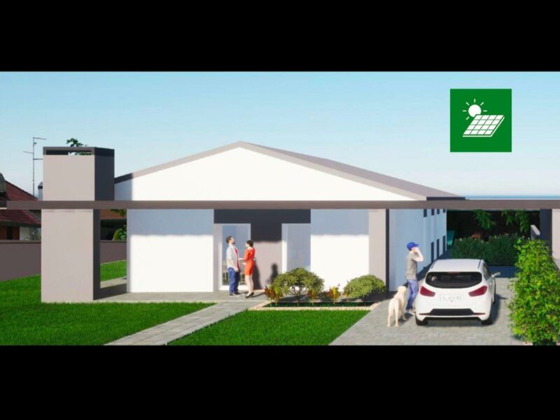 Prossima realizzazione villa indipendente piano unico con giardino Rivignano Teor