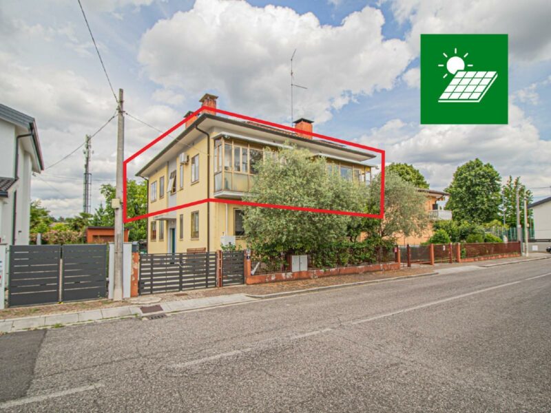 LUMINOSO APPARTAMENTO ULTIMO PIANO CON GIARDINO, TAVERNA E BOX – zona via cividale Udine