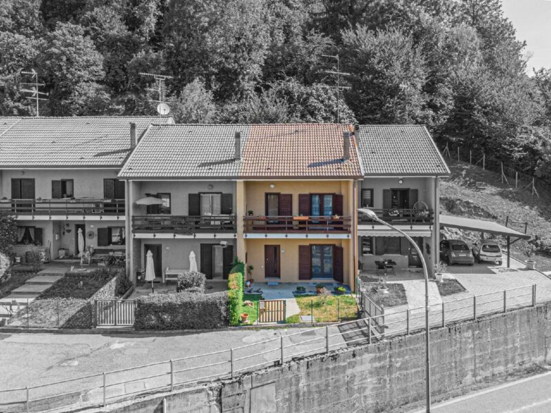LA TRANQUILLITA’ DI BORGO CURMINIE: VILLETTA A SCHIERA PRONTA DA VIVERE Montenars