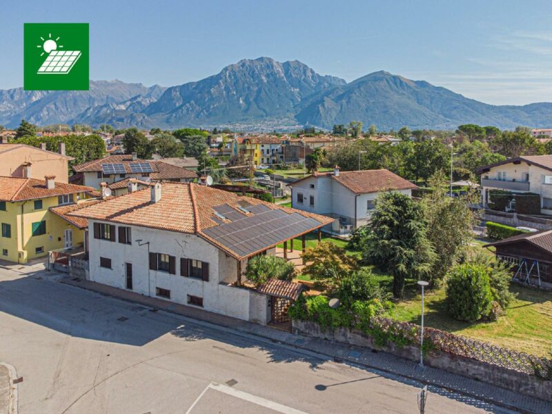 CASA INDIPENDENTE BICAMERE CON GIARDINO RECINTATO Osoppo