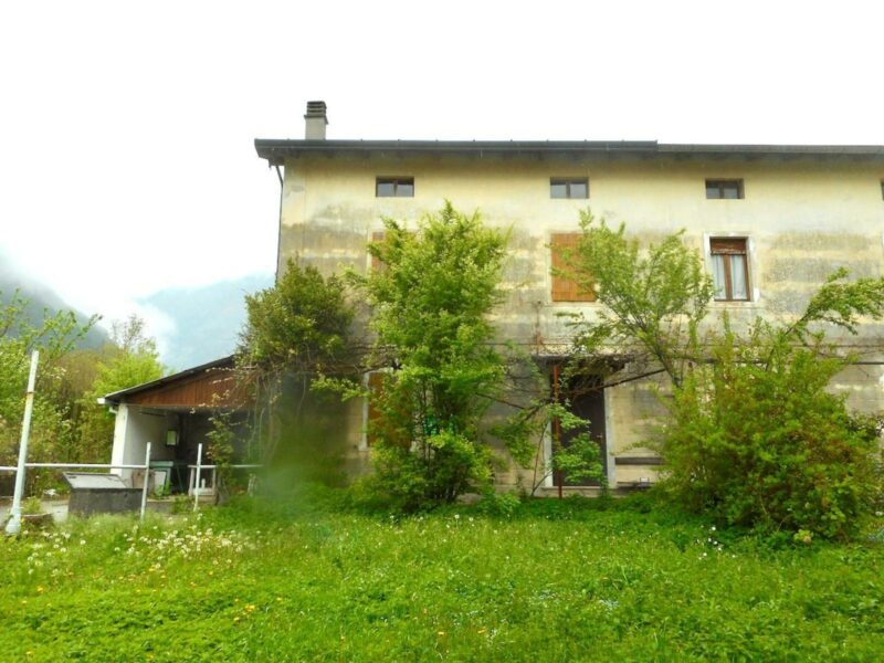 panoramica e soleggiata casa tricamere Vito d’Asio